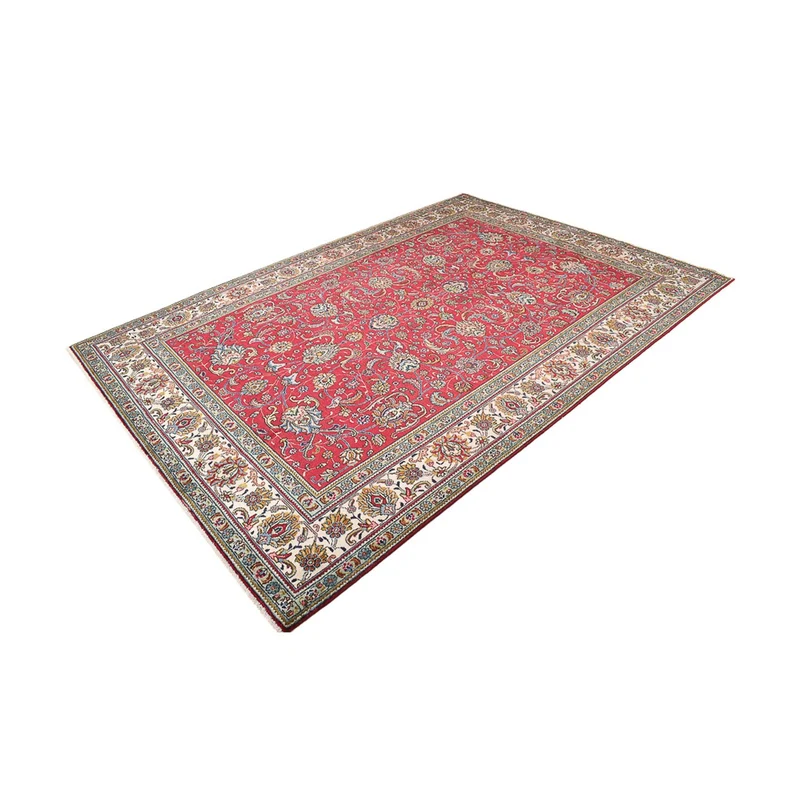 Täbriz Teppich 240x342cm - Perserteppich - rot