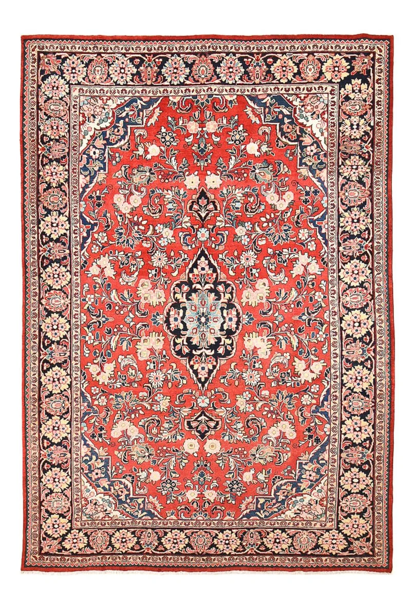 Mahal Teppich 233x345cm - Perserteppich - rot