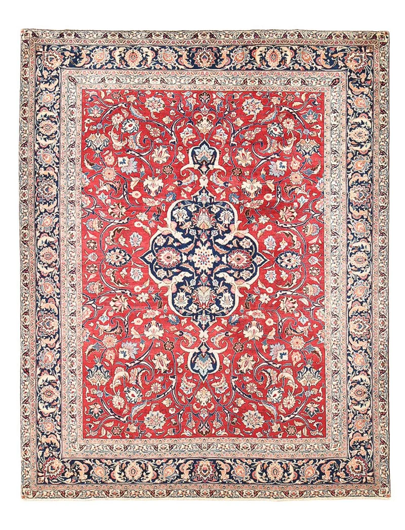 Maschad Teppich 240x319cm - Perserteppich - rot