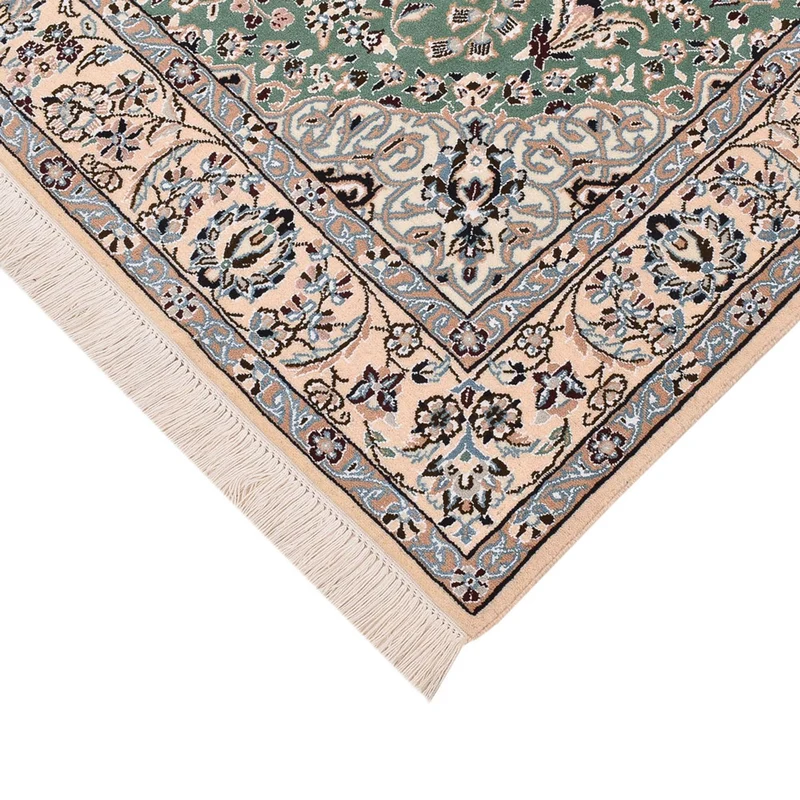 Nain - 9La Teppich 149x152cm - Perserteppich - hellgrün