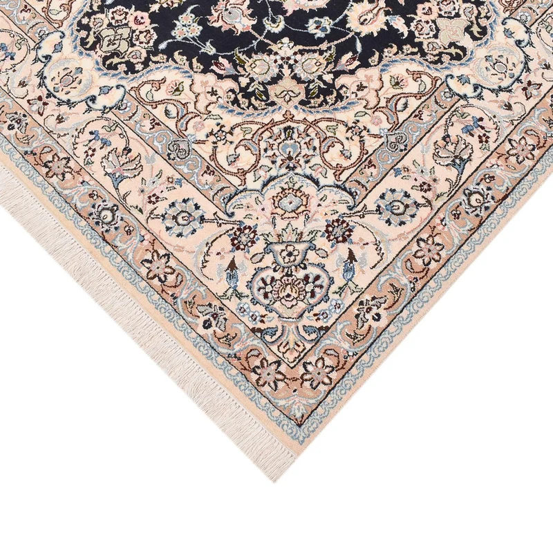 Nain - 9La Teppich 164x252cm - Perserteppich - dunkelblau