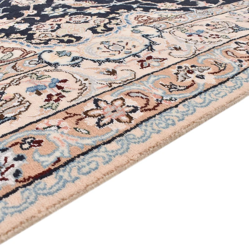 Nain - 9La Teppich 164x252cm - Perserteppich - dunkelblau