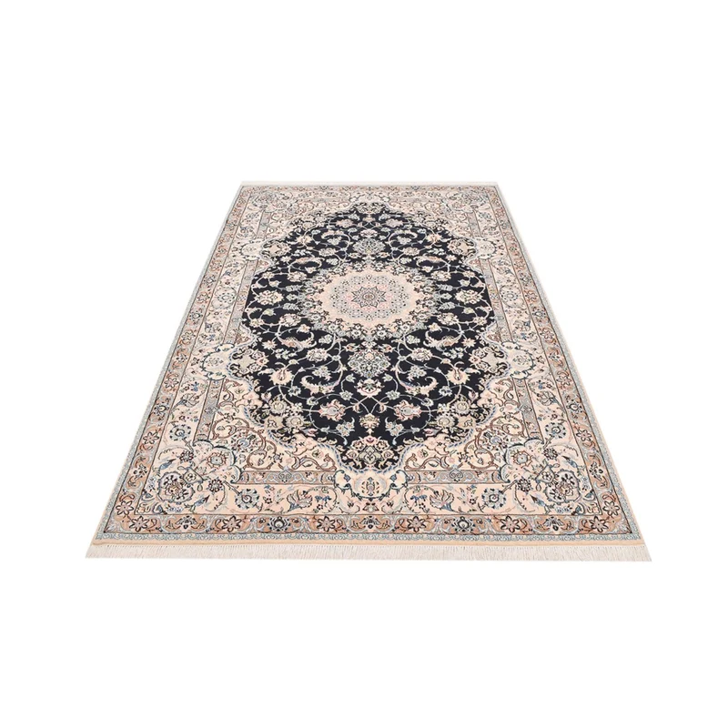 Nain - 9La Teppich 164x252cm - Perserteppich - dunkelblau
