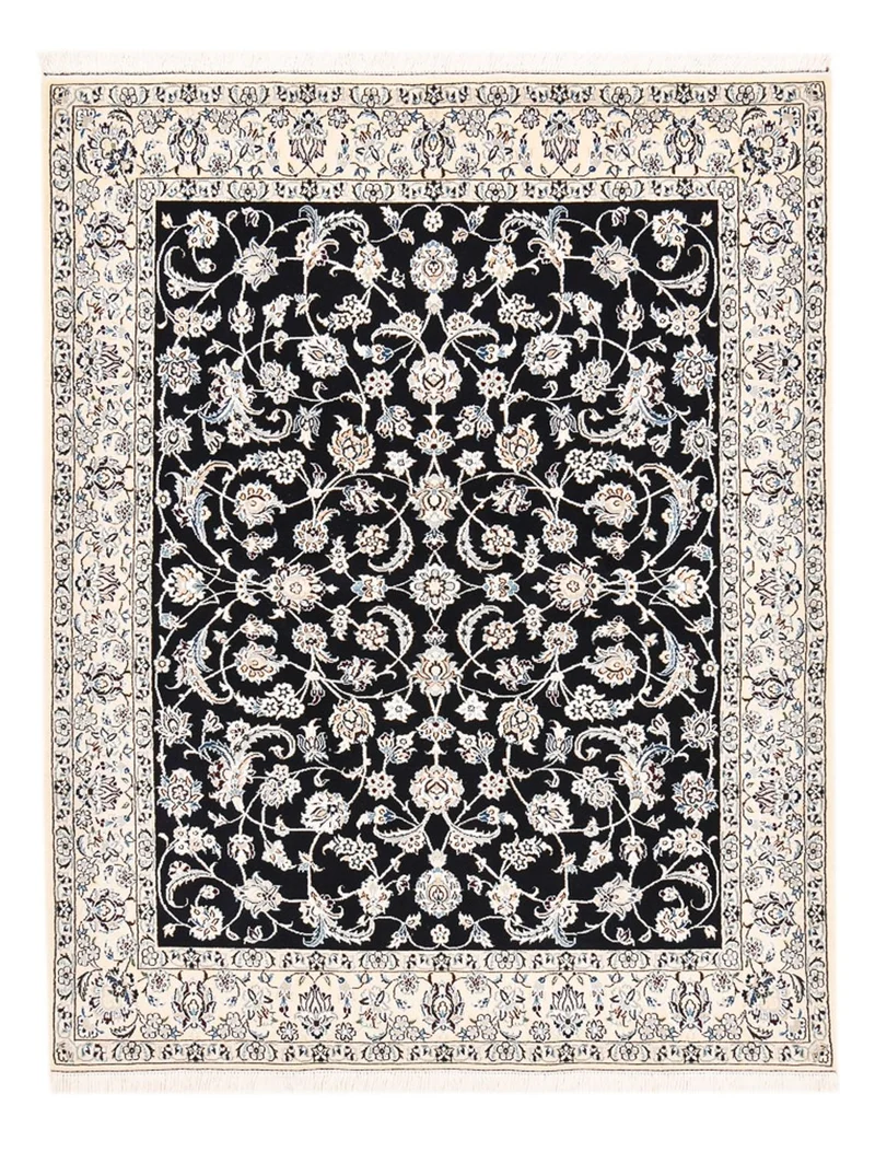 Nain - 9La Teppich 147x194cm - Perserteppich - dunkelblau