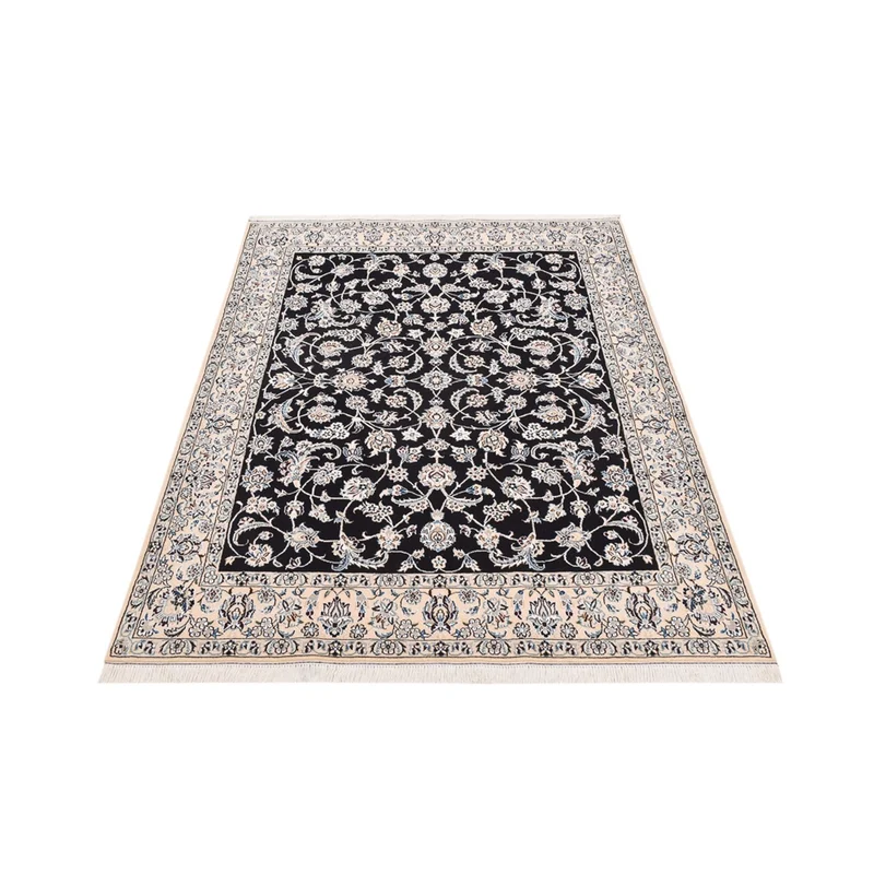 Nain - 9La Teppich 147x194cm - Perserteppich - dunkelblau