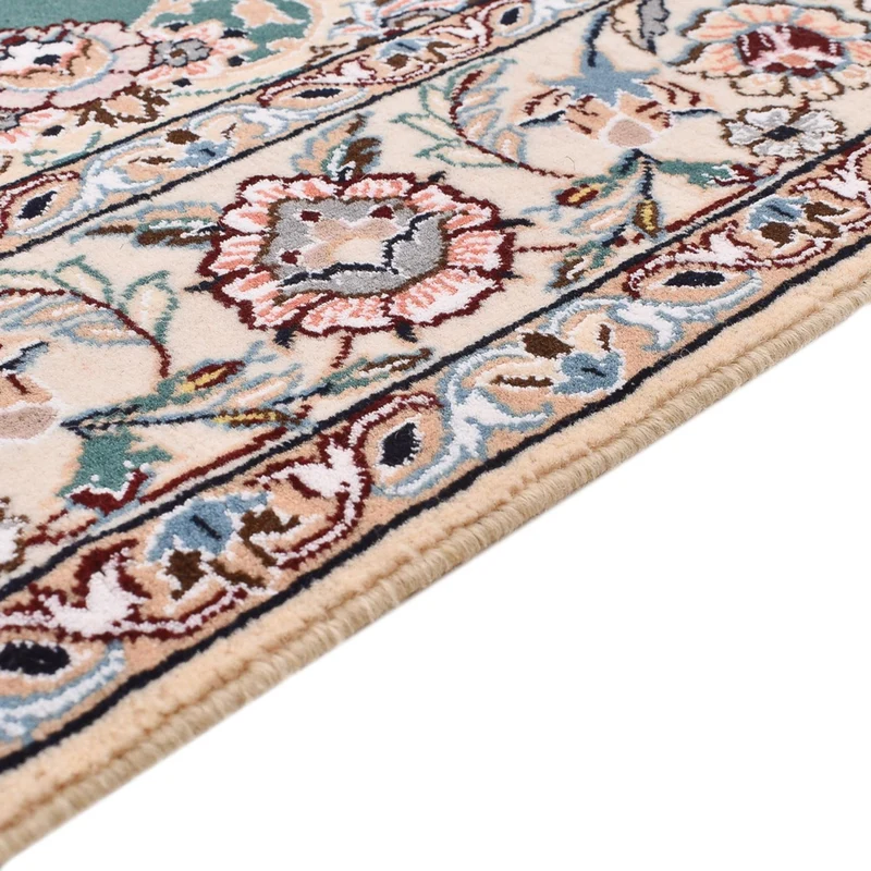 Perserteppich - Nain - Royal - 127 x 203 cm - grün