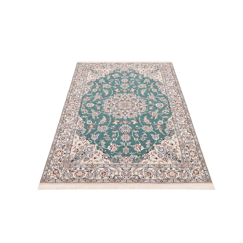 Perserteppich - Nain - Royal - 127 x 203 cm - grün