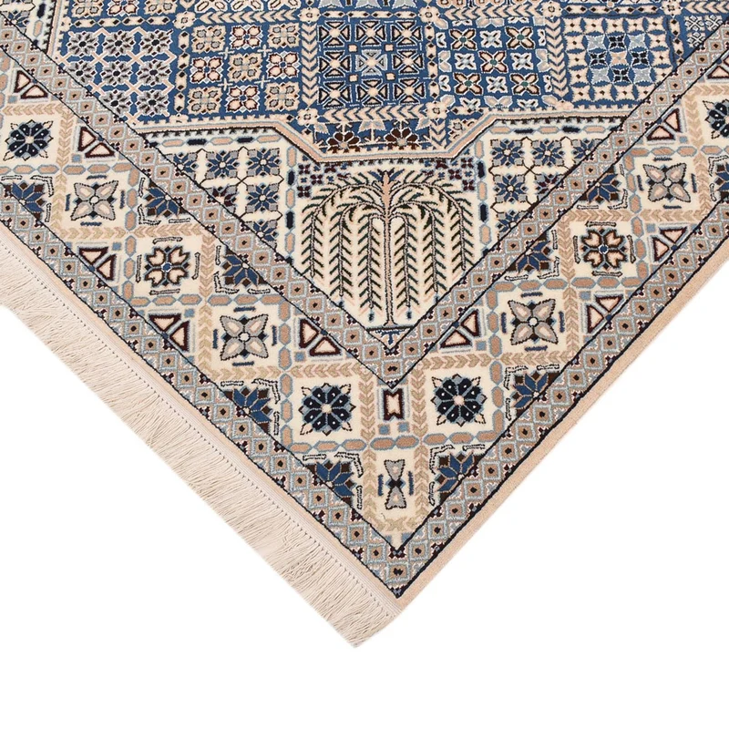 Nain - 9La Teppich 155x219cm - Perserteppich - hellblau