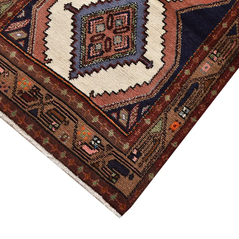 Hamadan Teppich 76x310cm - Perserteppich - mehrfarbig