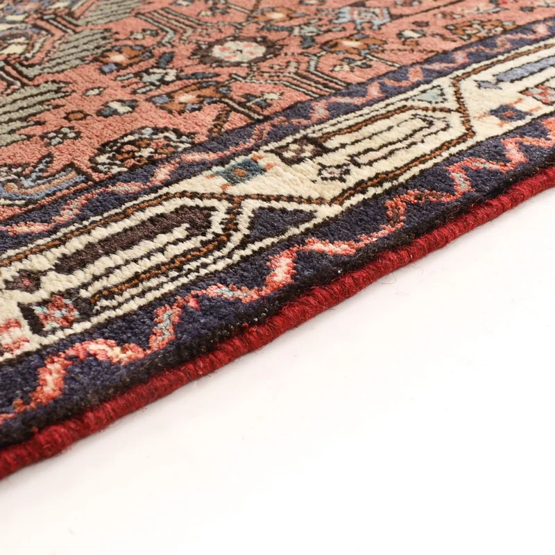 Hamadan Teppich 85x265cm - Perserteppich - hellrot