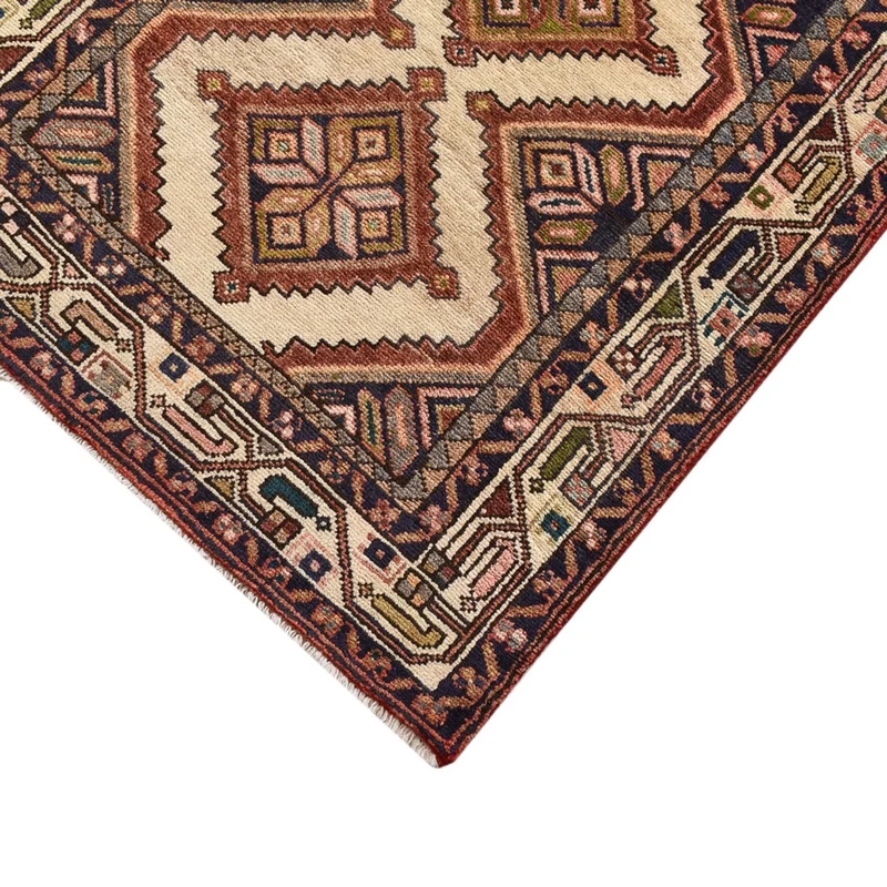 Ardebil Teppich 75x280cm - Perserteppich - hellbeige