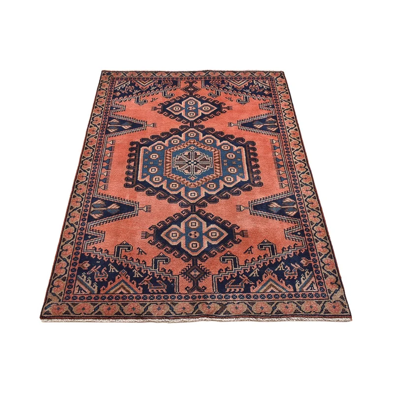 Perserteppich - Nomadic - 103 x 160 cm - hellrot
