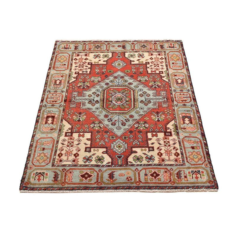 Nahavand Teppich 100x145cm - Perserteppich - mehrfarbig
