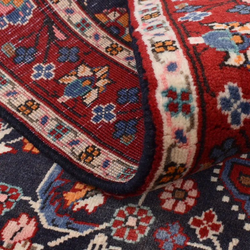 Perserteppich - Nomadic - 98 x 145 cm - dunkelblau