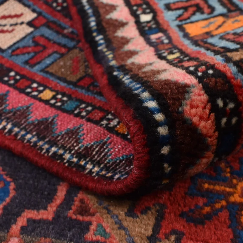 Perserteppich - Nomadic - 87 x 143 cm - rot
