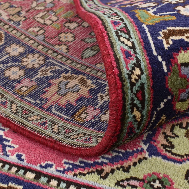 Täbriz Teppich 100x144cm - Perserteppich - hellrot