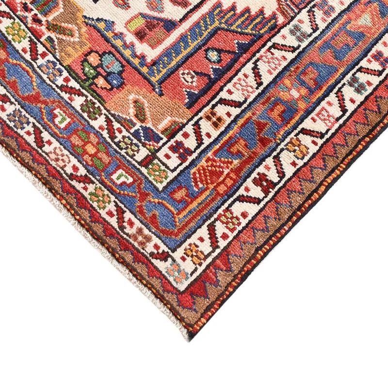 Perserteppich - Nomadic - 93 x 126 cm - mehrfarbig