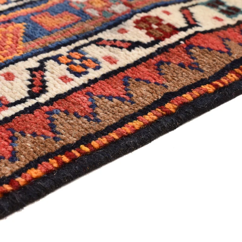 Perserteppich - Nomadic - 93 x 126 cm - mehrfarbig
