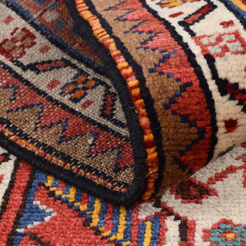 Perserteppich - Nomadic - 93 x 126 cm - mehrfarbig
