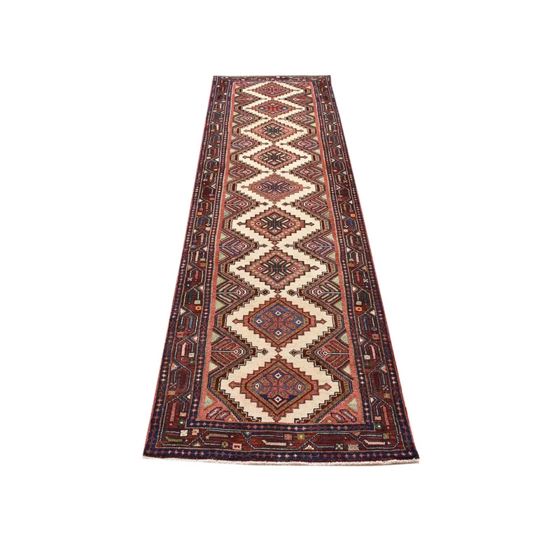 Ardebil Teppich 77x290cm - Perserteppich - dunkelbeige