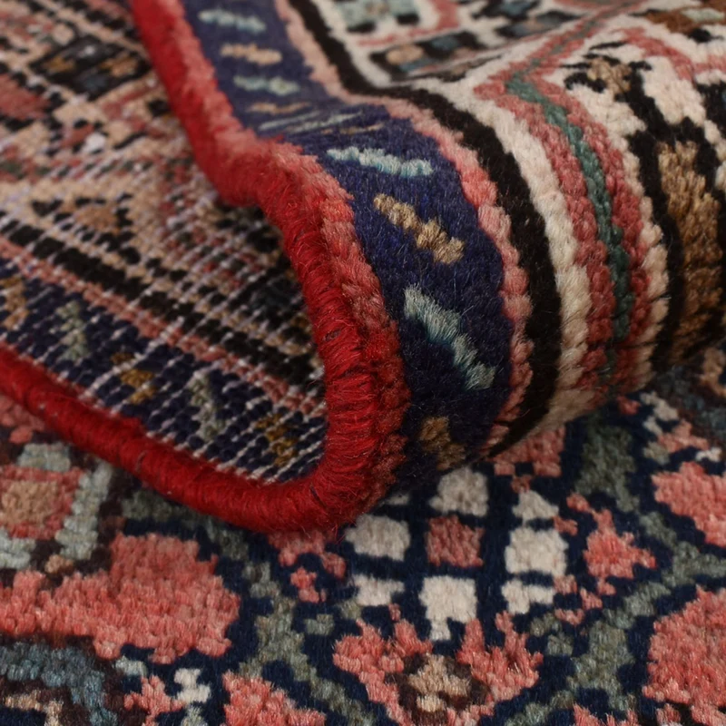 Hamadan Teppich 84x290cm - Perserteppich - hellrot