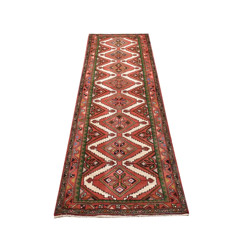 Ardebil Teppich 75x273cm - Perserteppich - hellrot