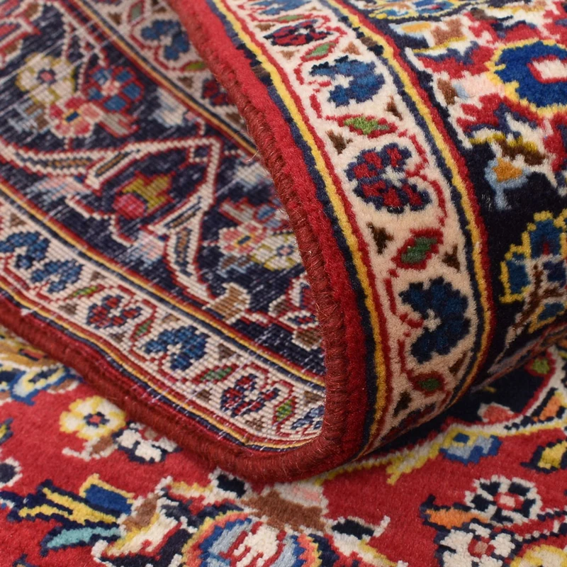 Perserteppich - Keshan - 105 x 155 cm - rot