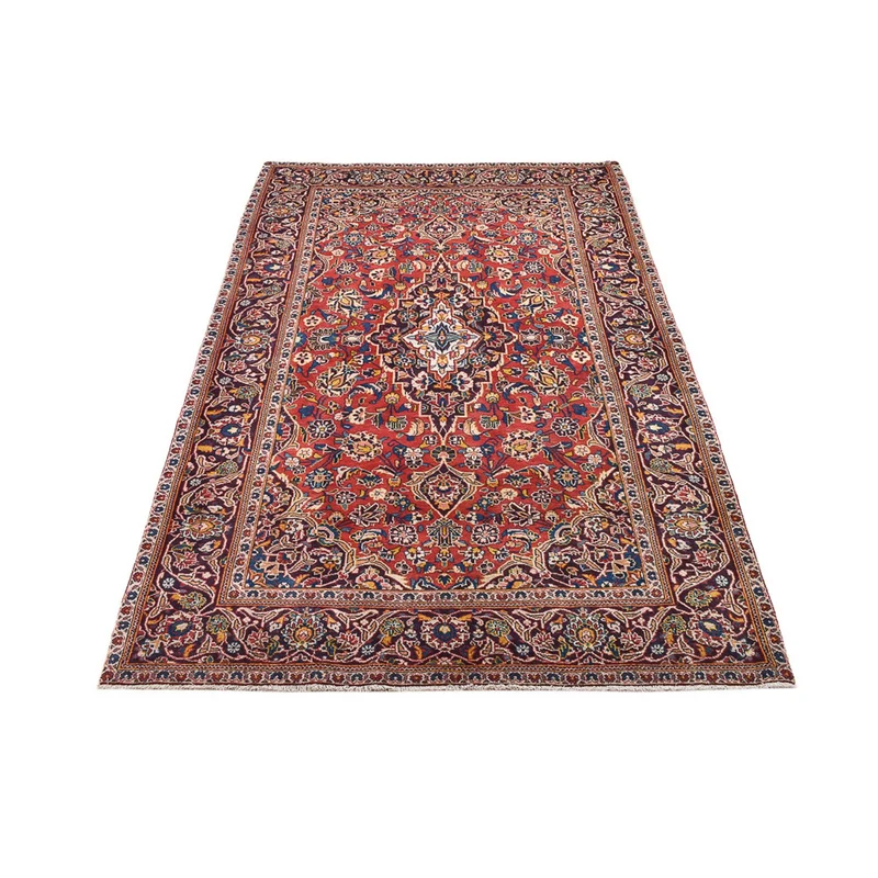 Perserteppich - Keshan - 136 x 220 cm - hellrot