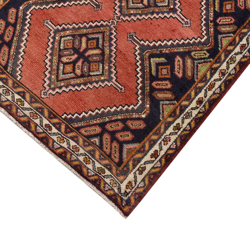 Rudbar Teppich 81x312cm - Perserteppich - rot
