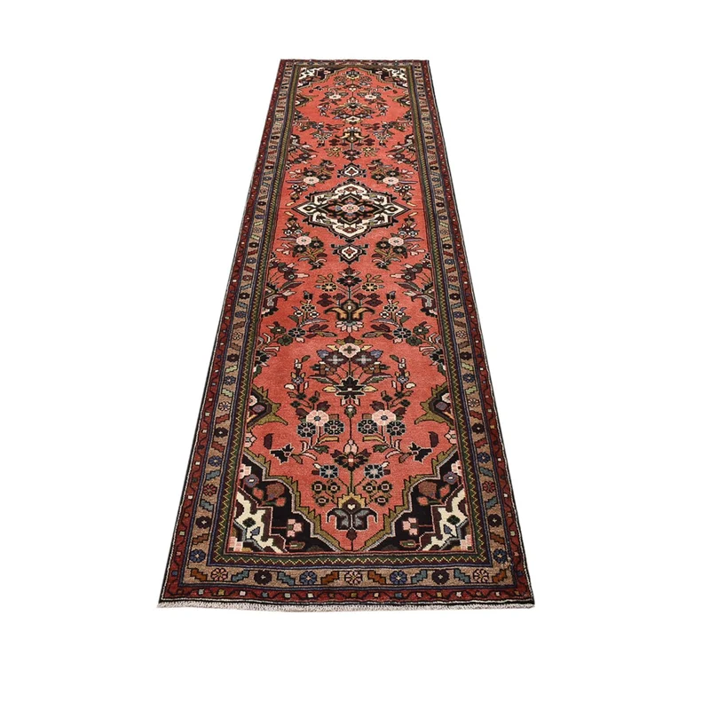 Mehraban Teppich 82x312cm - Perserteppich - hellrot