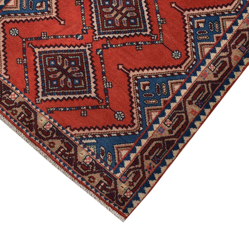 Ardebil Teppich 80x276cm - Perserteppich - rot