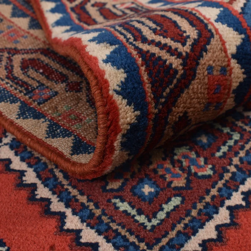 Ardebil Teppich 80x276cm - Perserteppich - rot