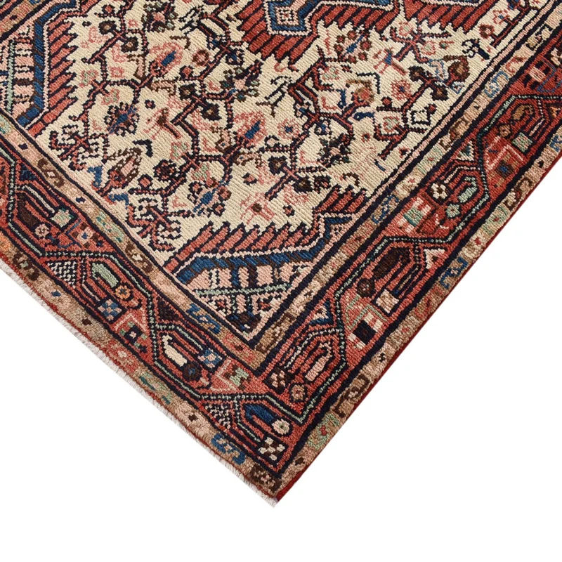 Hamadan Teppich 86x298cm - Perserteppich - sand