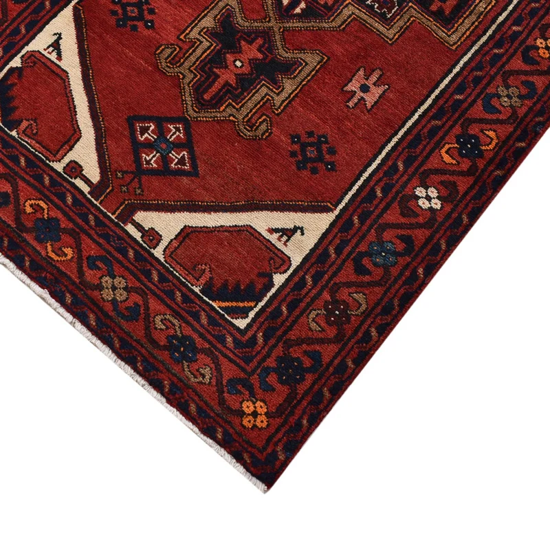 Bidjar - Zanjan Teppich 102x298cm - Perserteppich - rot