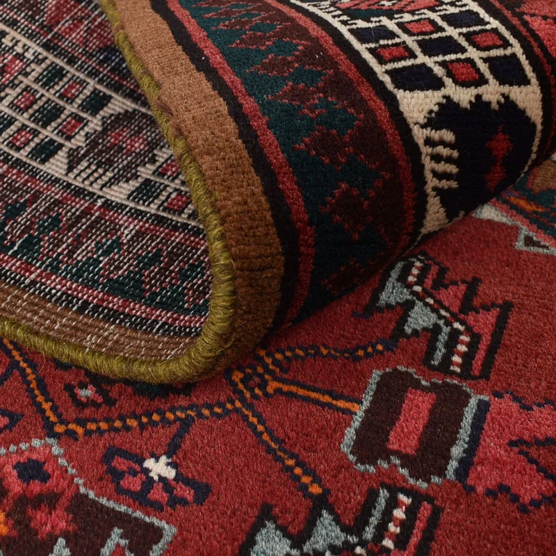 Sarab Teppich 100x220cm - Perserteppich - rot