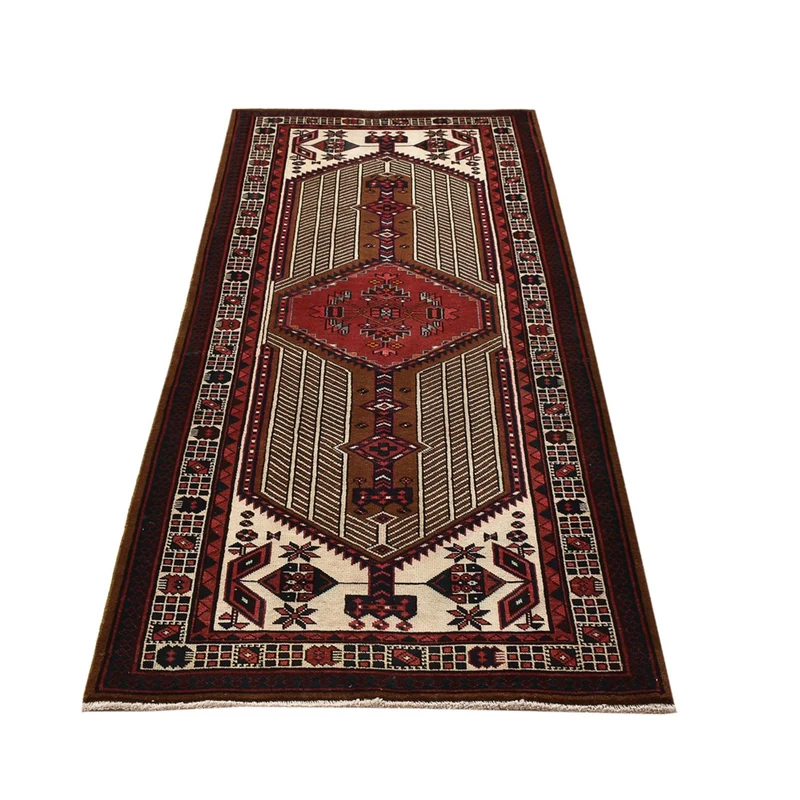 Sarab Teppich 100x220cm - Perserteppich - rot
