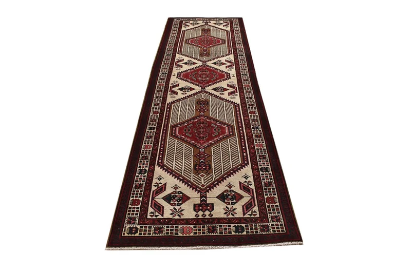 Sarab Teppich 100x336cm - Perserteppich - rot