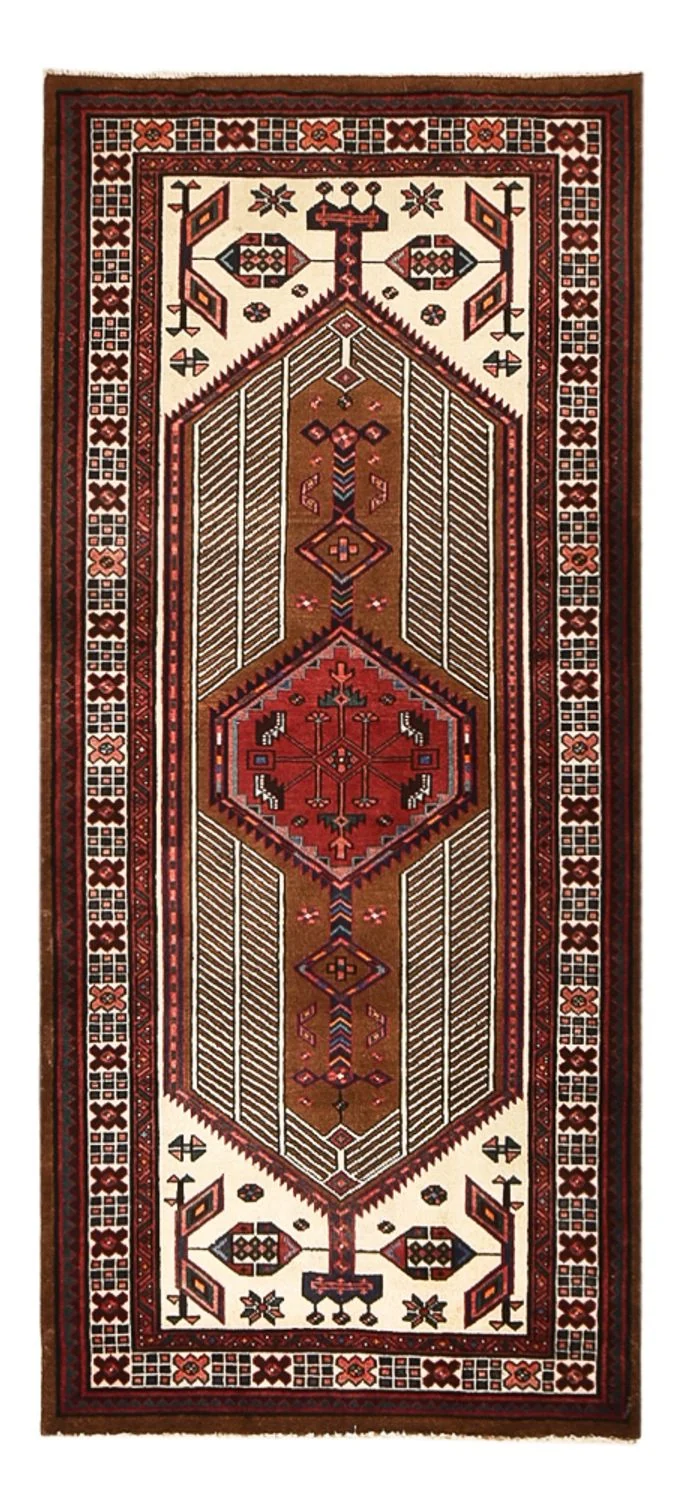 Sarab Teppich 100x222cm - Perserteppich - rot