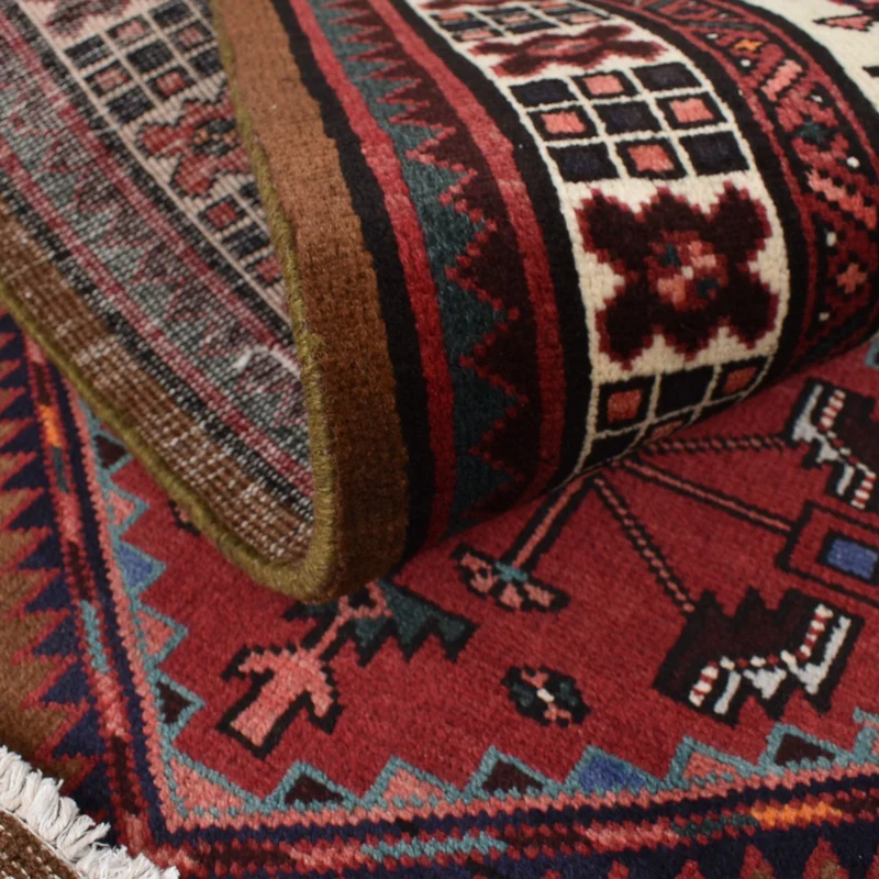 Sarab Teppich 100x222cm - Perserteppich - rot