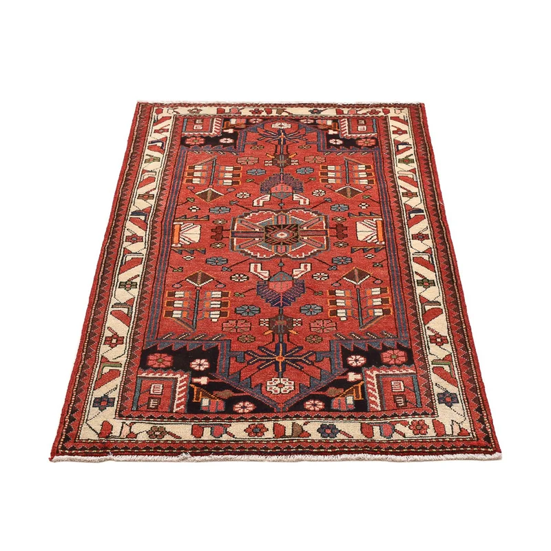 Perserteppich - Nomadic - 90 x 135 cm - rot