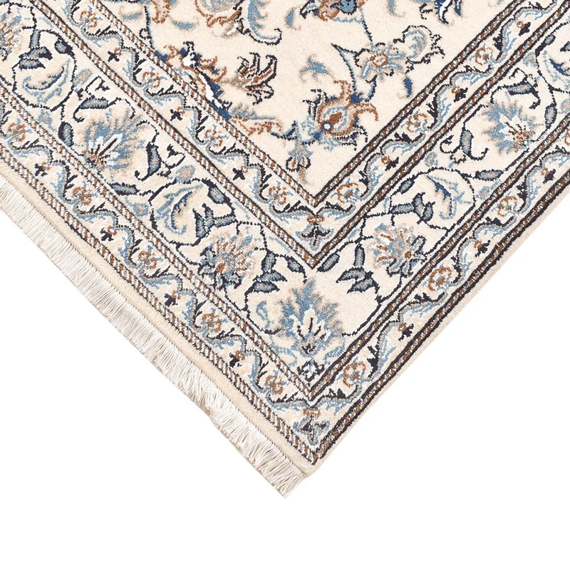 Nain - 12La Teppich 147x195cm - Perserteppich - hellbeige