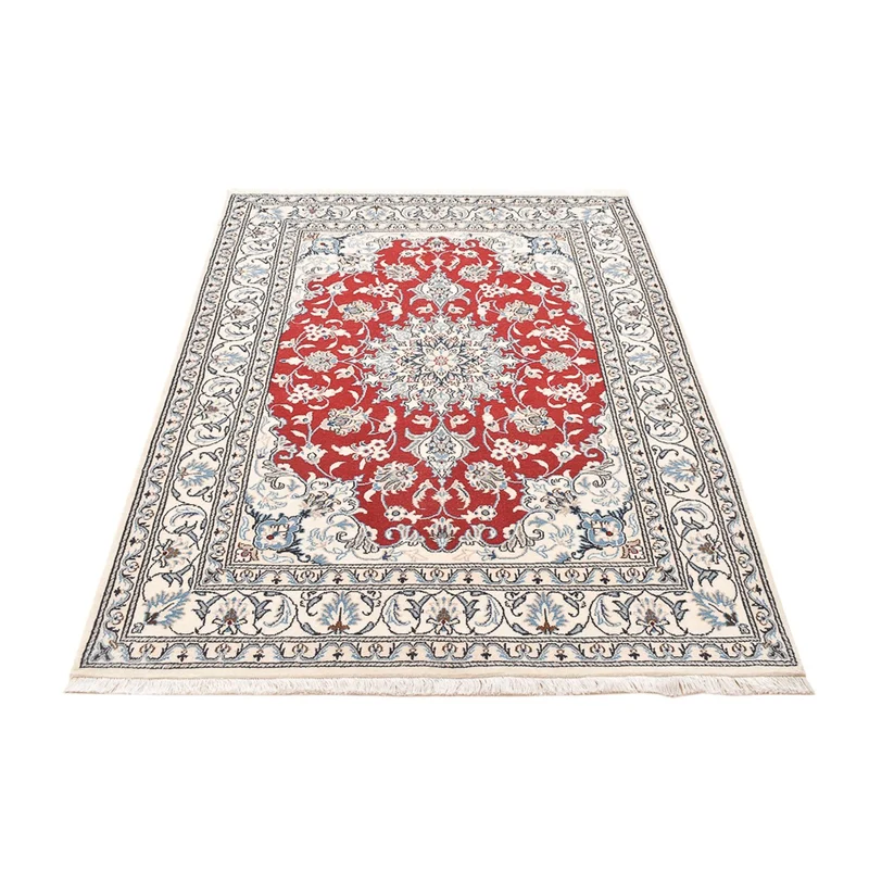 Perserteppich - Nain - 143 x 195 cm - rot