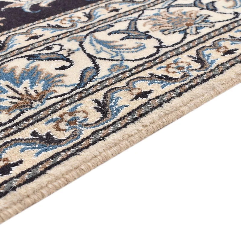 Nain - 12La Teppich 147x195cm - Perserteppich - dunkelblau
