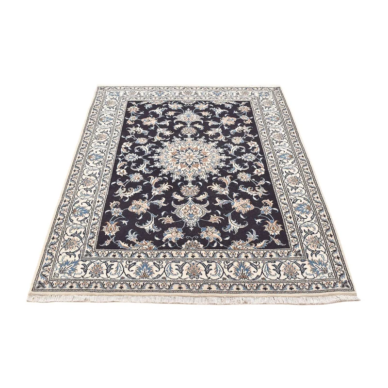 Nain - 12La Teppich 147x195cm - Perserteppich - dunkelblau