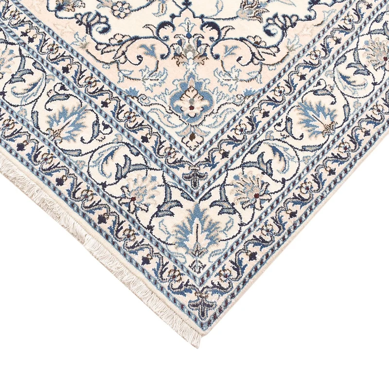 Nain - 12La Teppich 152x207cm - Perserteppich - hellbeige