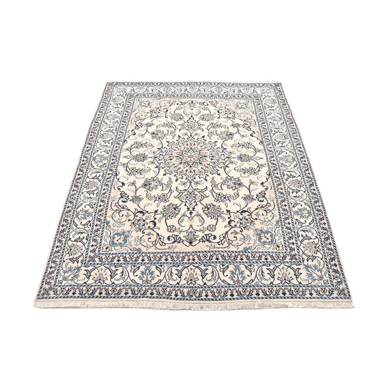Nain - 12La Teppich 152x207cm - Perserteppich - hellbeige