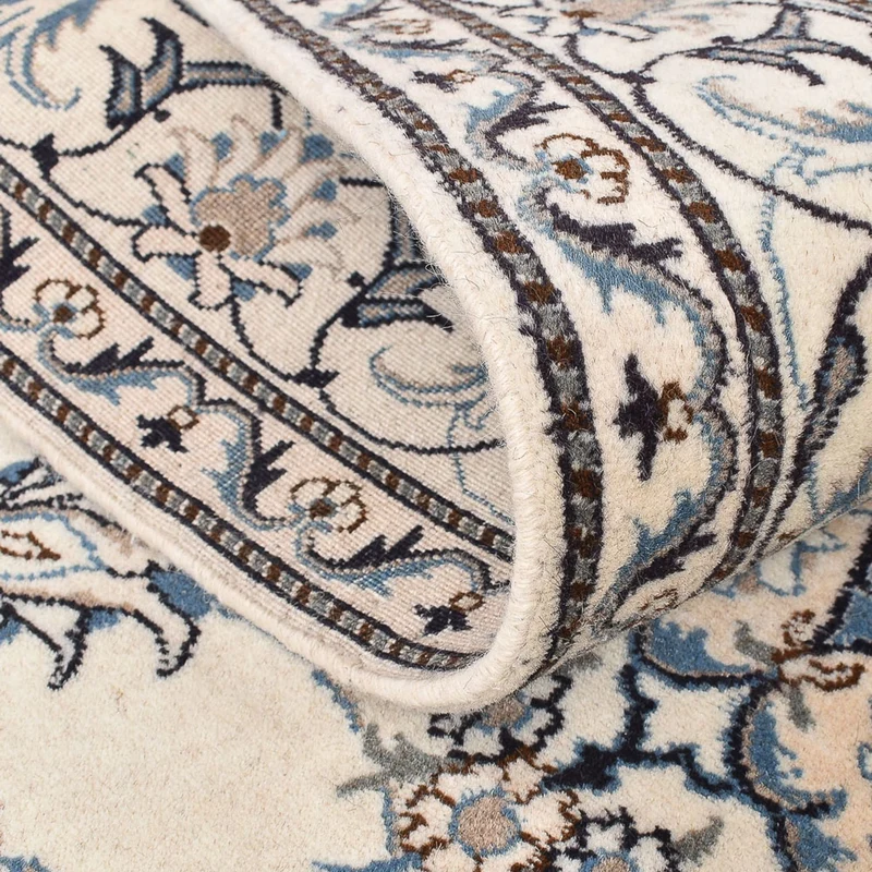 Nain - 12La Teppich 151x204cm - Perserteppich - hellbeige