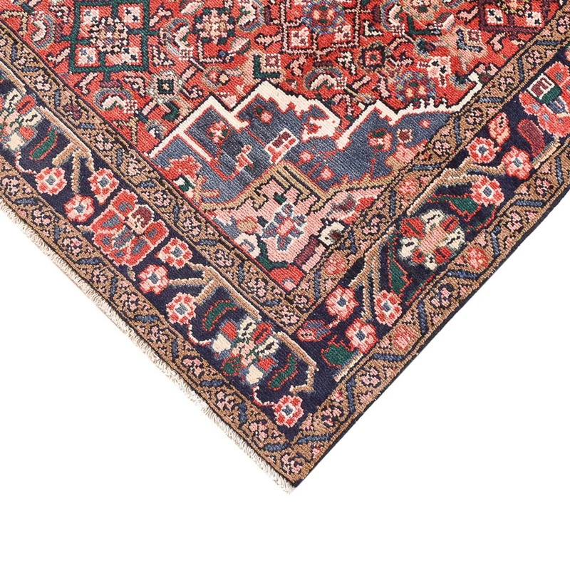 Kolyai Teppich 105x156cm - Perserteppich - dunkelrot