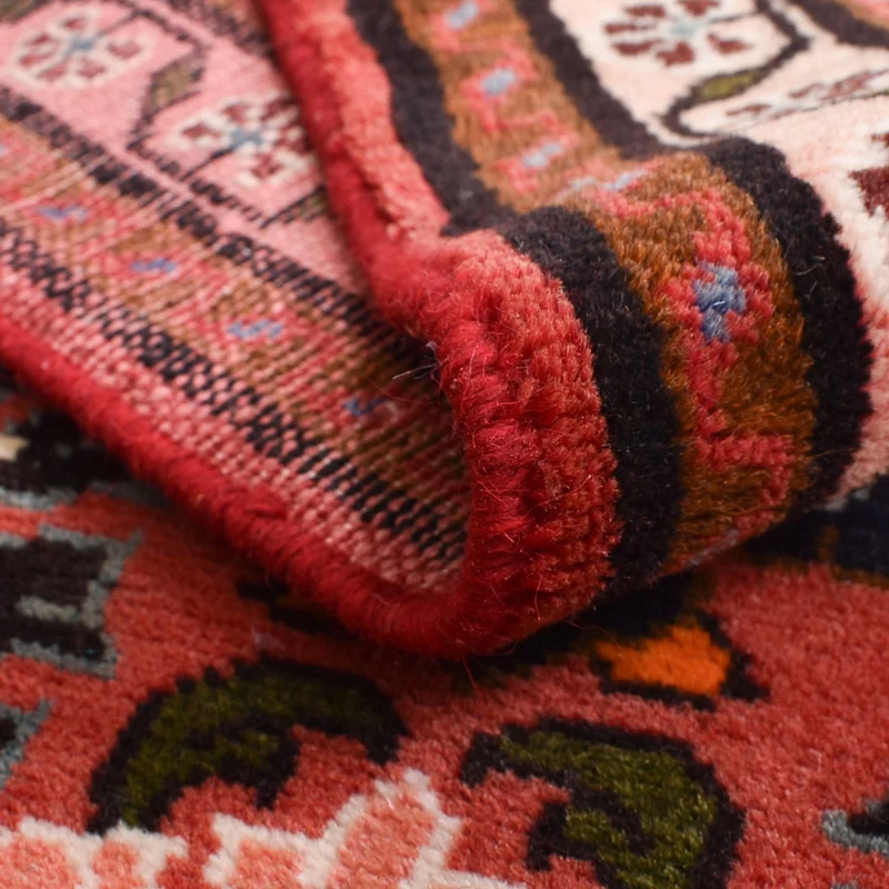 Perserteppich - Nomadic - 76 x 136 cm - dunkelrot