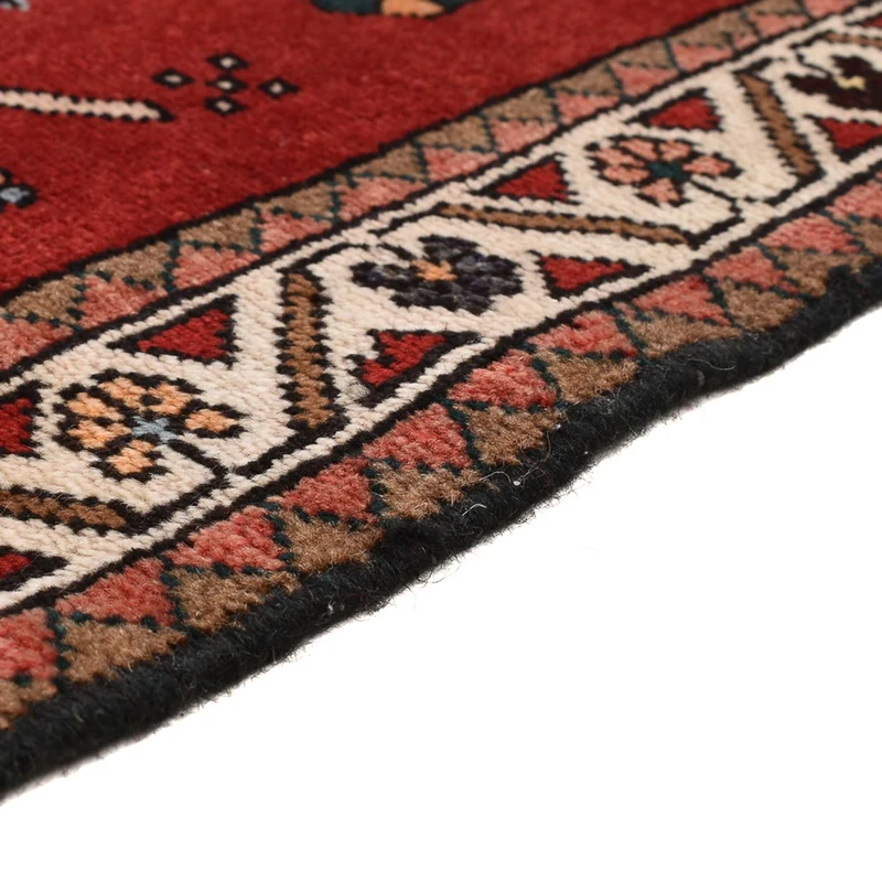 Perserteppich - Nomadic - 90 x 133 cm - rot
